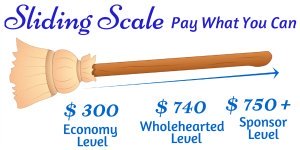 Sliding Scale   © Wicca-Spirituality.com