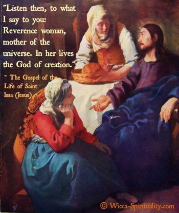  Jesus Saying  © Wicca-Spirituality.com